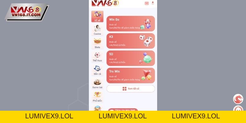 VN168 - Trang Chủ VN168.COM Uy Tín Chính Thức #1 Châu Á 2026