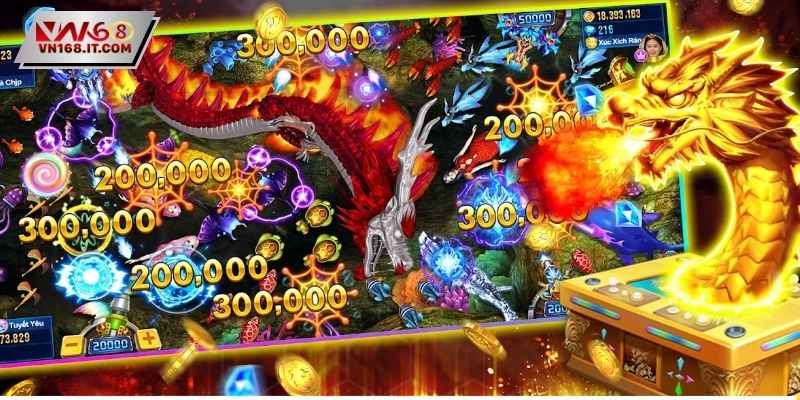 Bắn Cá Săn Rồng - Hóa Thân Chiến Binh Săn Rồng VN168